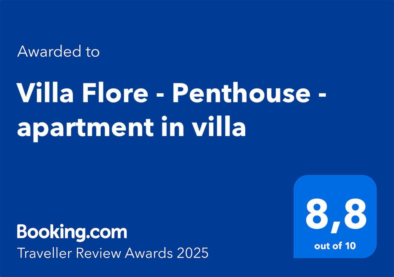 Villa Flore - Penthouse - Apartment In Villa Casteldaccia Dış mekan fotoğraf